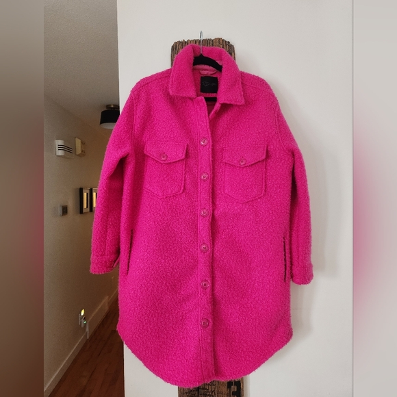 RD Style Boucle Pink Jacket - Picture 2 of 4